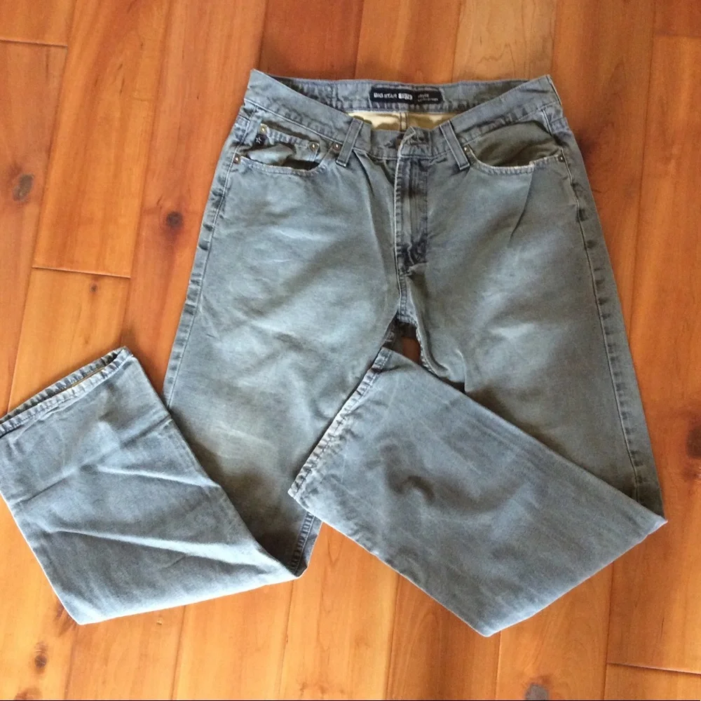 Big Star Union Reg straight jeans size 33R x 30
